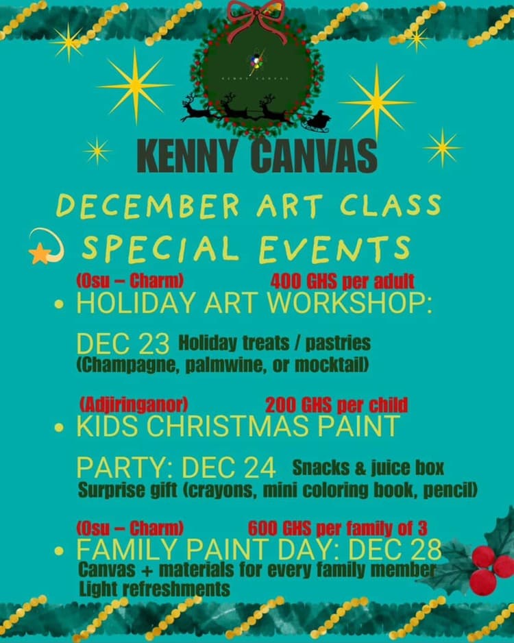Kids Christmas Paint Party