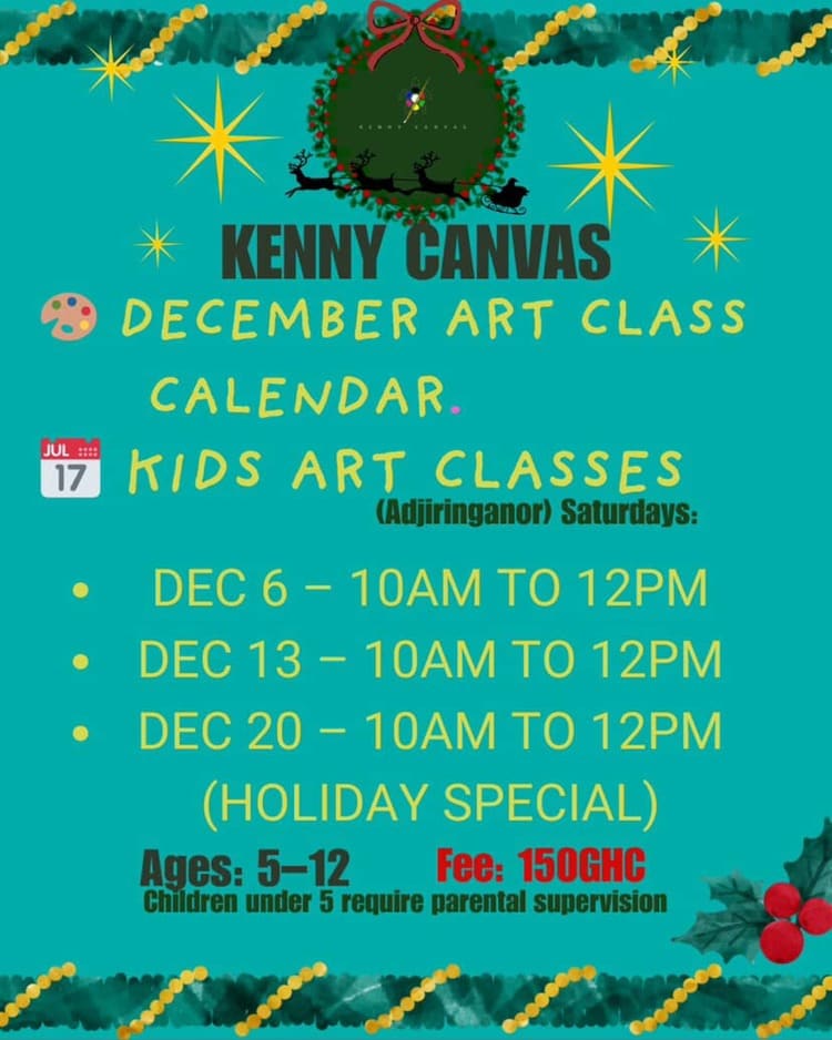 Kids Holiday Art Classes